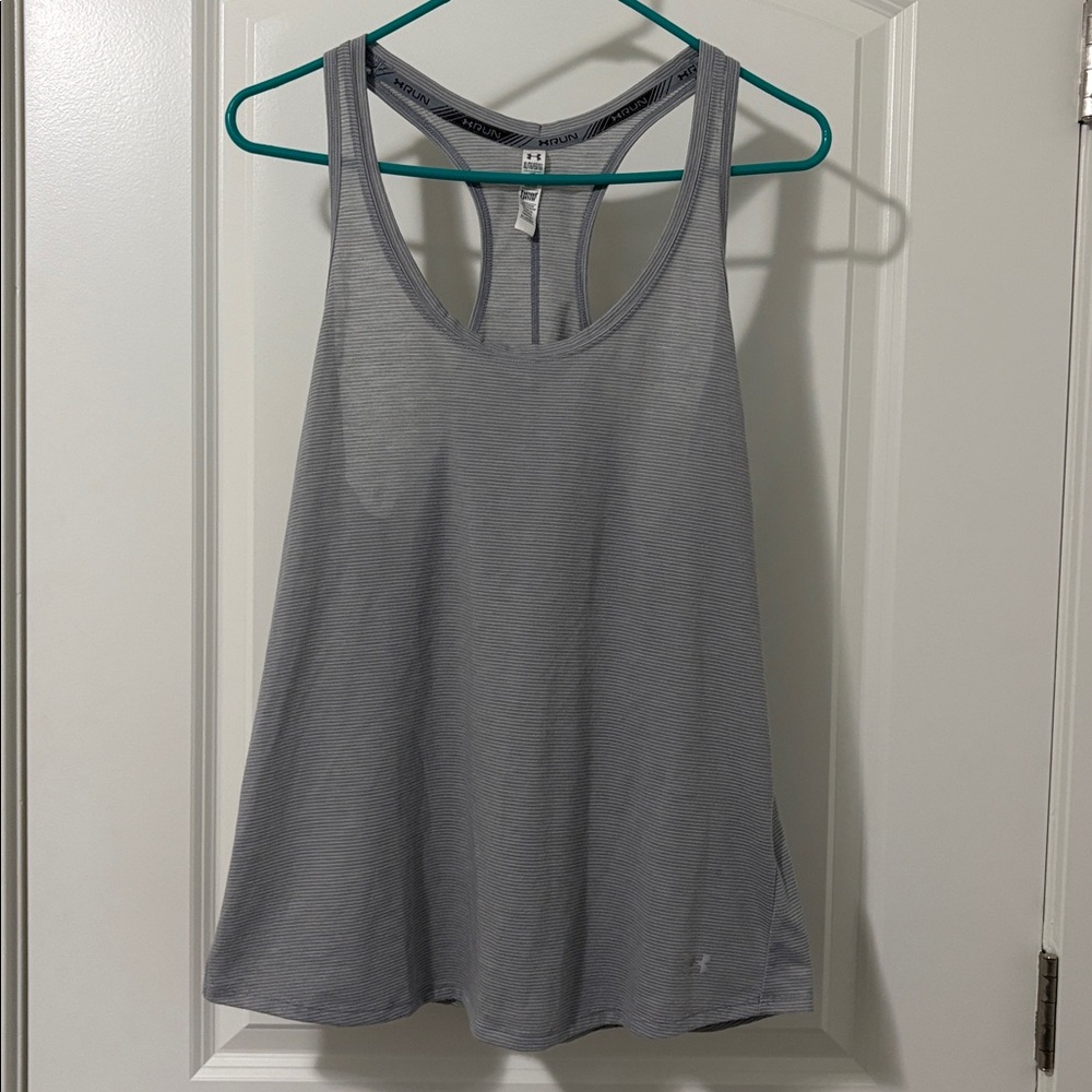 Under Armour Light Gray Racerback Tank